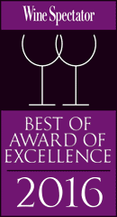 Wine Spectator Award of Excellence
